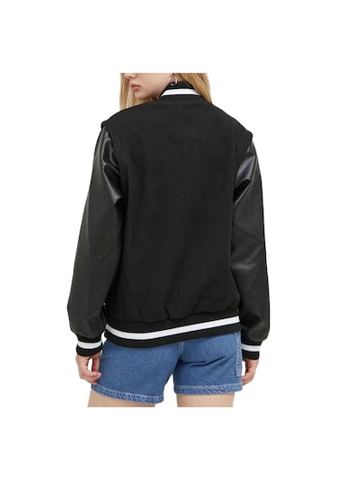 Tjw Zıp Off Sleeve Letterman- Siyah