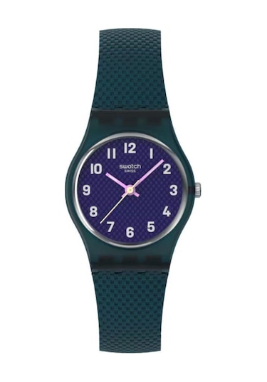 Ll127 Swatch Teal Weave Bayan Kol Saati Çok Renkli