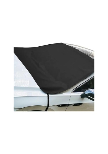 Cbtx Kalınlaşmak 600d Oxford Kumaş Sedan Ön Cam Kapağı Siyah Antifriz Güneşlik Kar Kalkanı