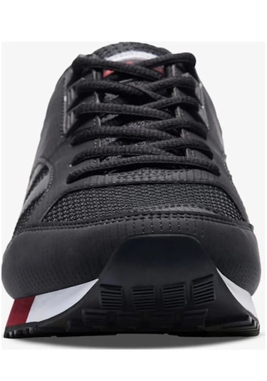 Lescon Boston-6, Siyah Erkek Sneaker Spor Ayakkabı Siyah