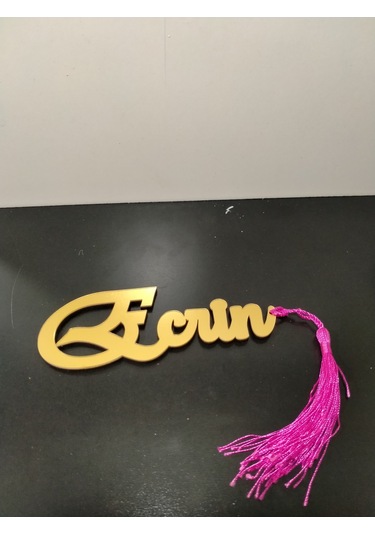 Kitap Ayracı Kişiye Özel İsim Temalı