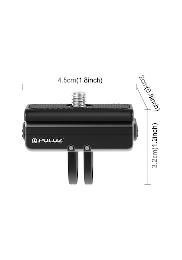 Yifomall Insta360 Ace/ace Pro İçin Puluz Pu965b Alüminyum Manyetik Hızlı Çıkarılabilir Taban