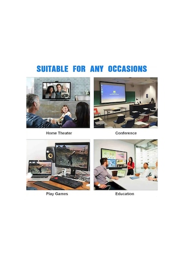 Generic Thunderbolt 3 İçin Taşınabilir Usb Tip C - Displayport 8k 60hz Dönüştürücü Adaptör