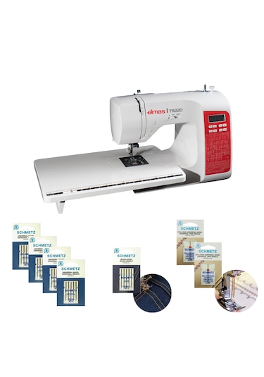 Elmas TR220 Elektronik Dikiş Makinesi + İğne Seti
