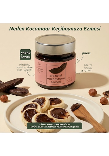 Kocamaar Çiftliği Keçiboynuzu Ezmesi Artizanal  260 G
