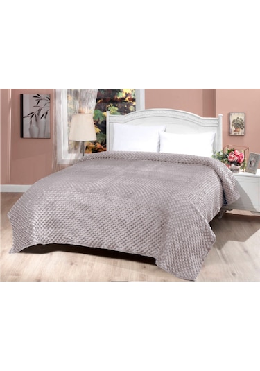 Mink Tomurcuk Battaniye 500 Vizon Battal Boy 200x220 Vizon