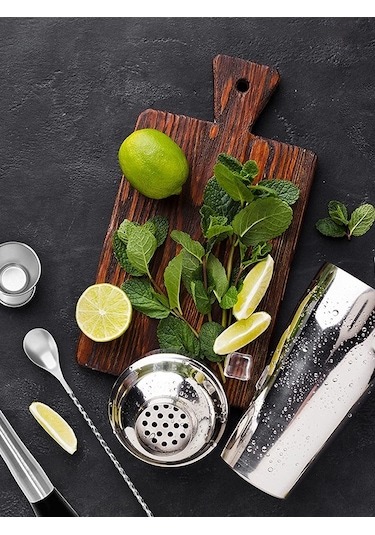 6 Parça Kokteyl Seti 750ml Avantajlı Shaker Paketi