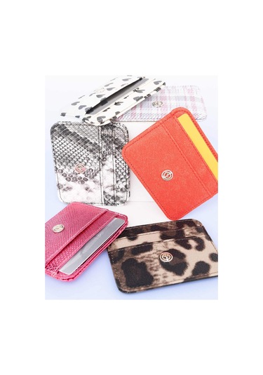 Defacto Kadın Suni Deri Croco Kartlık W2526AZNSPN25 Pembe