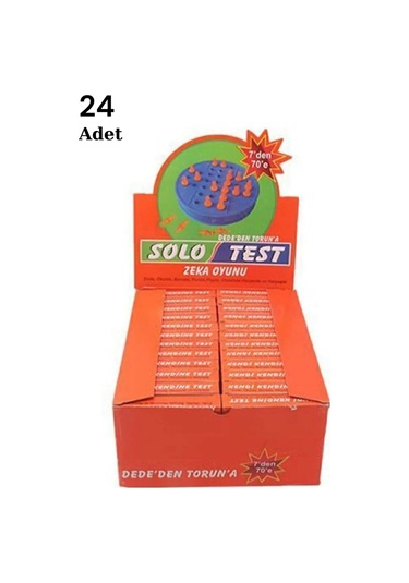 24 Adet Solo Test Zeka Oyunu Nostalji - Royaleks