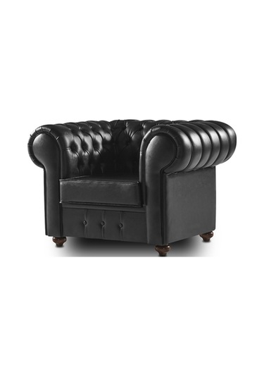 Ofiscombin Ofis Büro Koltuk Kanepe Oturma Takımları Martin Siyah Chester1