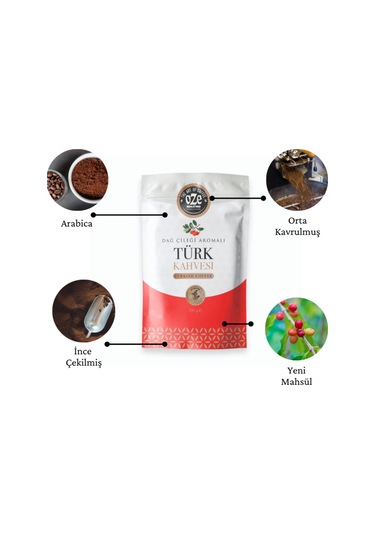 Oze Çilekli Türk Kahvesi 100 G