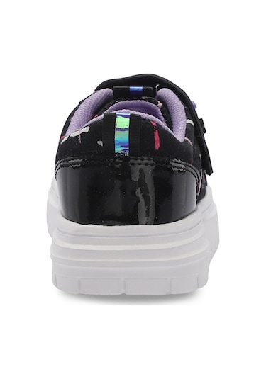 Slazenger NUMANCIA Çocuk Cırt Cırtlı Siyah / Mor Günlük Spor Ayakkabısı