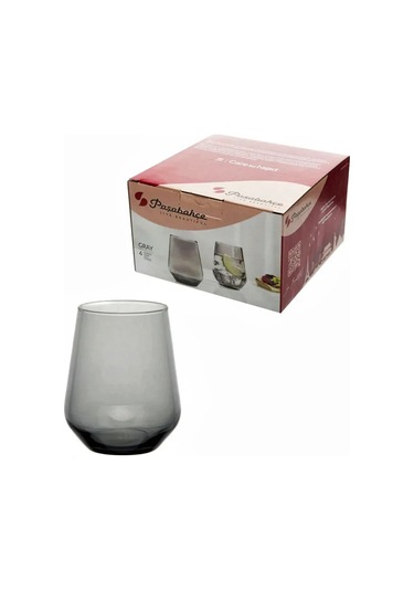 Pasabahce Cam Bardak 4 Adet 425 Ml 345678929 Gri