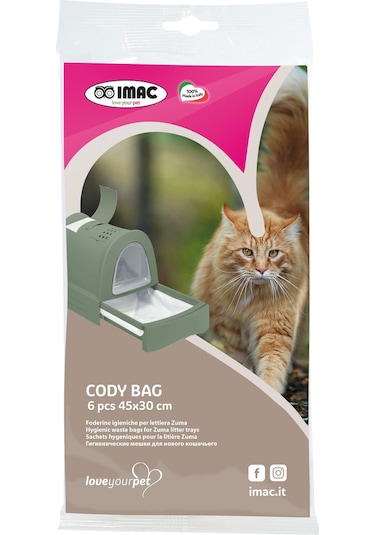 1711734816 Imac Cody Bag 6x10 Pcs Kedi Tuvaleti Torbası