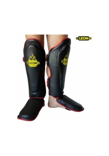 2Adımspor Leon Solid Kick Boks Ve Muay Thai Ayak Koruyucu Siyah