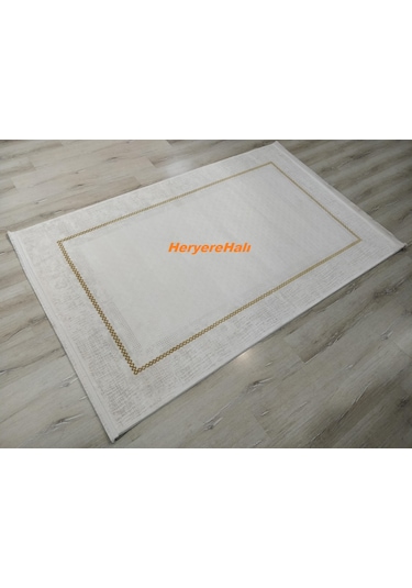 Foneks Halı Lavin %100 Akrilik Makina Halısı 4305agold 150x233 Cm