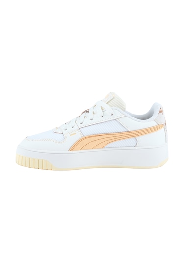 Puma Carina Street Lux Crafted F Kadın Beyaz Sneaker