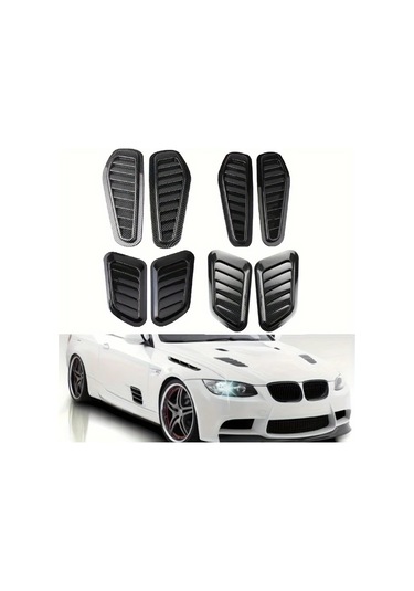 Besthome1 Evrensel Shark Blush Kaput Örtüsü Siyah - Hava Çıkışlı Şık Tasarım