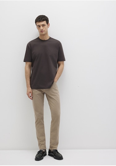 Mavi 0042281549 Jake Comfort Gabardin Erkek Pantolon Bej