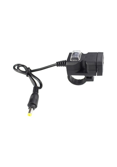 9 - 24v Çift Usb Araç Şarj Cihazı, Açma/kapama Anahtarlı Su Geçirmez