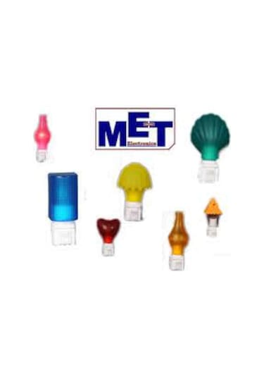 Met Anahtarlı Gece Lambası Ampul Dahil Renk Seçenekli