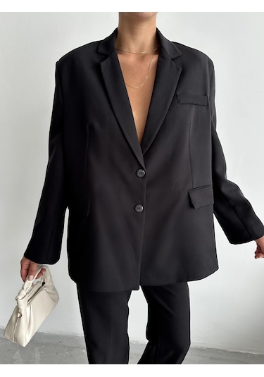 Laluvia Washington Blazer Ceket Siyah