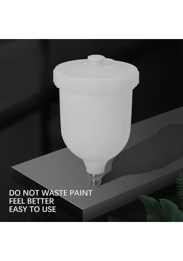 Devilbiss Gti / Tekna Pro Pri Flg Yeni İçin 600 Ml Sprey Tabancası Kap Yedek Kabı Diğer