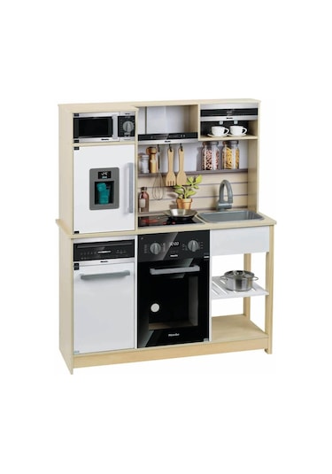 Sesli Ve Işıklı Miele Ahşap Mutfak Seti