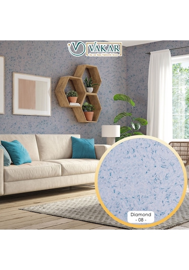 Vakar Premium Ipek Siva Diamond 08 2kg Paket MAVi