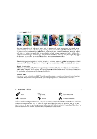 Starline  Acq425-Acq426 Göz Duşu Solüsyonu