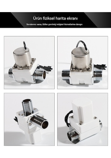 Luckystar Akıllı Tuvalet, Sensörlü Musluk - Beyaz