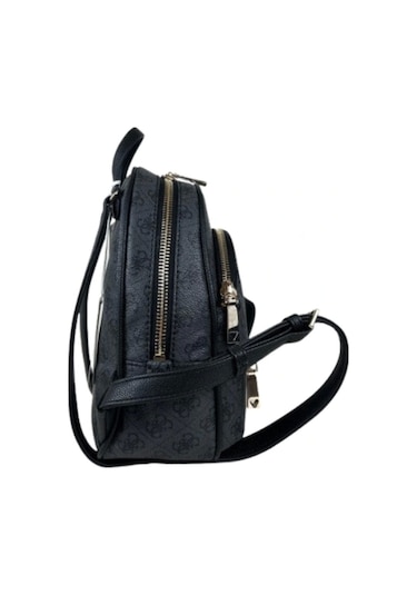 Guess Kadın Siyah Manhattan Sırt Çantası Antrasit