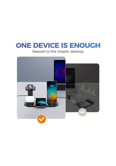 Honeybeeshop Gül Altın 15w Hızlı Kablosuz Şarj İstasyonu Samsung Galaxy Uyumlu Iphone Serisi İçin Uygun