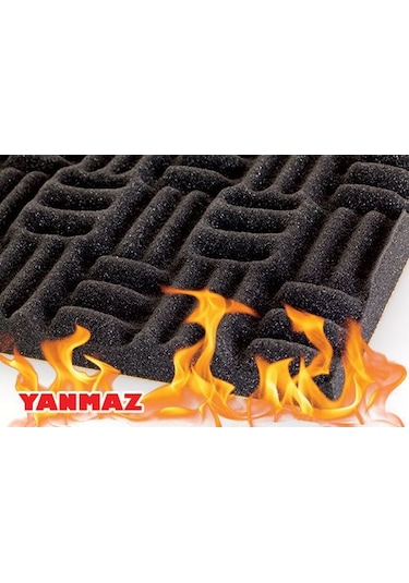 Türkeli Ses Yalıtımı Akustik Labirent Sünger Yanmaz 30 MM 50 x 50 CM Bantsız