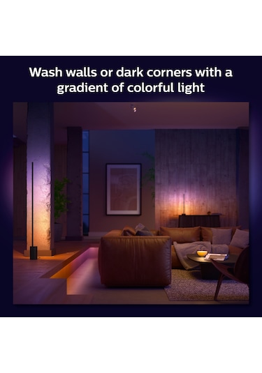 Philips Hue Gradient Signe Masa Lambası - Siyah