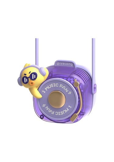 Jzcat Karikatür Halter Fan Taşınabilir Bladeless Küçük Fan