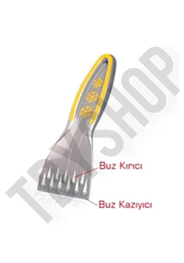 Araç Cam Buz Kazıyıcı, Kar Temizleyici Ve Kırıcı Buzkır Küçük