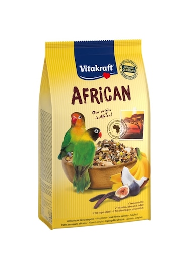 Vitakraft Afrika Cennet, Paraket Yemi 750 Gr 750 G
