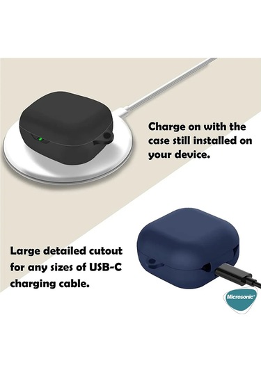 Microsonic Jbl Uyumlu Wave 300 Mat Silikon Kılıf Siyah