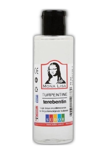 Terebentin Kokusuz ve Yağlı Boya İnceltici 70 ml 1 Adet Mona Lisa
