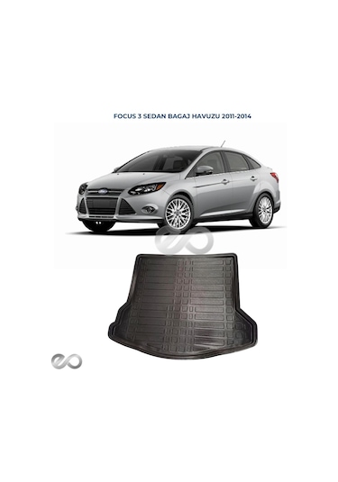 Ford Focus 3 Sedan Cepli İnce Stepne 2011 - 2014 Bagaj Havuzu