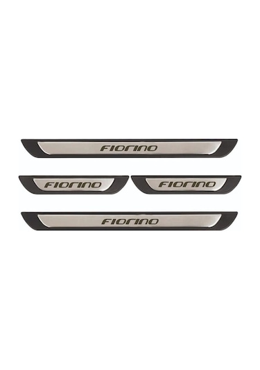 Fiat Fiorino Old Krom Kapı Eşiği 4 Parça Paslanmaz Çelik