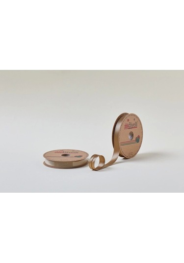 Biye Saten Katlı 033 Hardal 2 Cm 25 Metre %100 Polyester