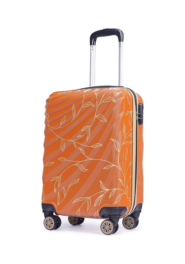 Wexta Wx-300 Yaprak Baskılı Kiremit Büyük Boy Valiz Baskılı Kiremit