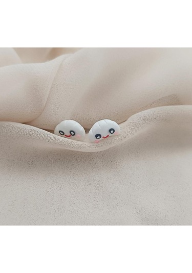 Küpe Minik Kadın Genç Kız Bebek Küpesi Takı Aksesuar Renkli