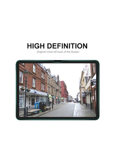 Apple İpad Pro 11 İnç 2025 M5 A3357-a3358 İle Uyumlu Temperli Kırılmaz Cam Ekran Koruyucu