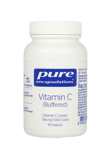 Pure Encapsulations Vitamin C Buffered 60 Kapsül