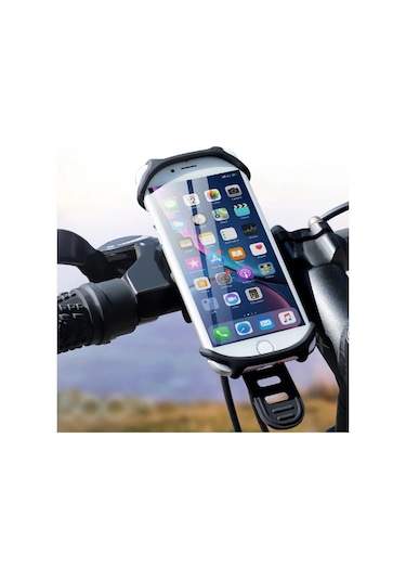 Kuulaa Universal Silikon Bisiklet Motosiklet Telefon Tutucu- 5775