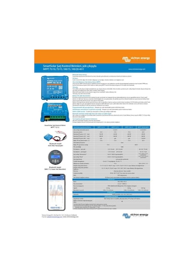 Victron Smartsolar 75/15 Mppt Şarj Regülatörü Scc075015060r