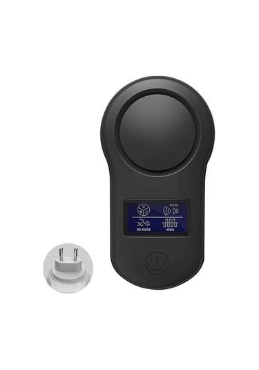 Moly Yunboo Siyah Lcd Süpersonik Sivrisinek-fare Kovucu, Dinamik Frekans, 220v, 150m² Kapsama, Kullanışlı Ve Dayanıklı